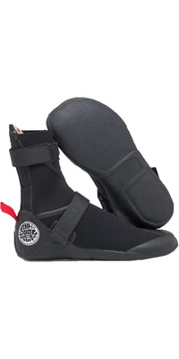 2026 Rip Curl Flashbomb 5mm Round Toe Wetsuit Boot 114MSA - Black